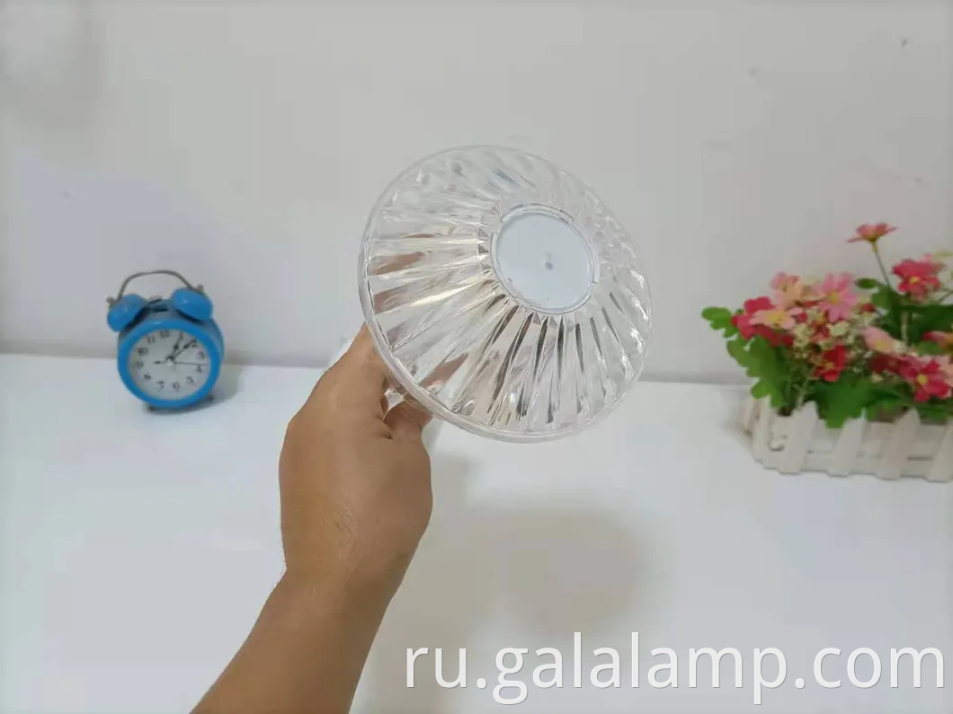 Элегантная контрольная хрустальная настольная лампа для современных домов